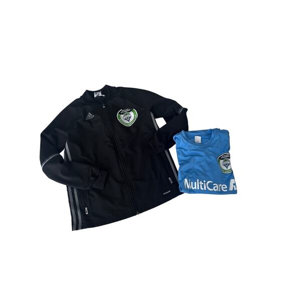 Adidas soccer uniform jacket - Picture 1 of 10